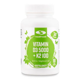 Healthwell Vitamin D3 5000 + K2